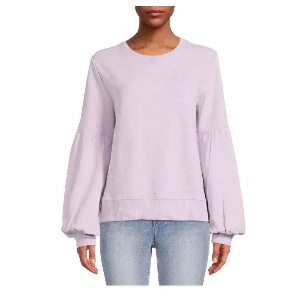 NWT Women's Blouson Sleeve Sweatshirt L 12-14